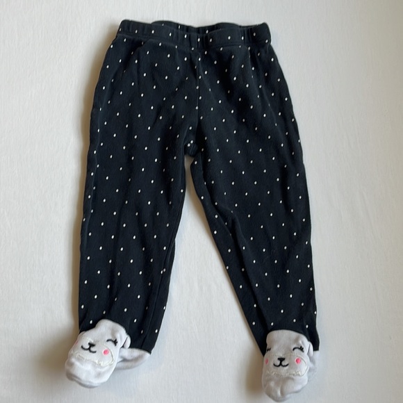 4-piece Carter's Baby Girl Sleep and Play Holiday Set Size 9 Months - Picture 6 of 15